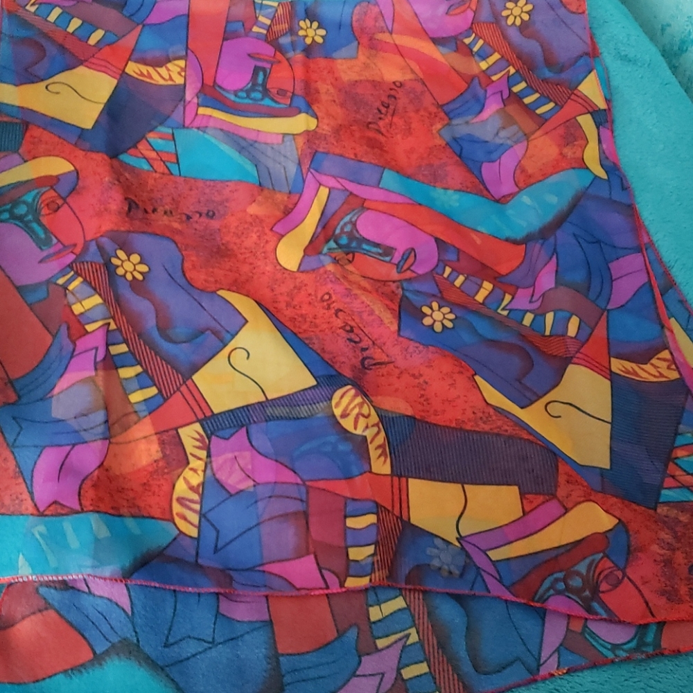 Picasso scarf